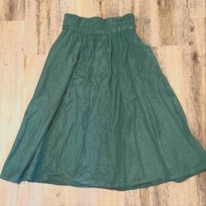 Free People We The Free Womens Corduroy Full Skirt Size S